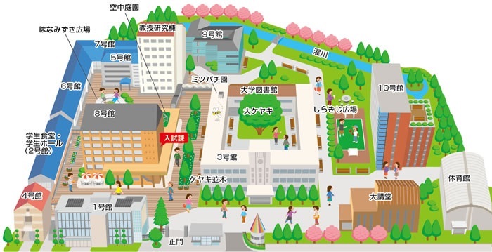 キャンパスマップ