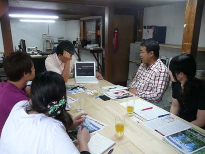 松本ゼミ４年合宿（北海道）、３年合宿（広島、松山）